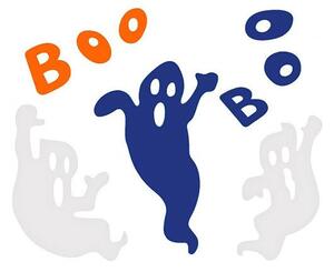Matrica, ablakra, Halloween, vegyes (PTNZ)