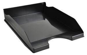 Irattálca, műanyag, A4, EXACOMPTA EcoBlack, fekete (EX123014D)