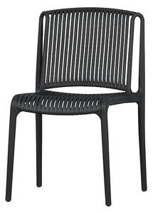 Billie műanyag szék fekete