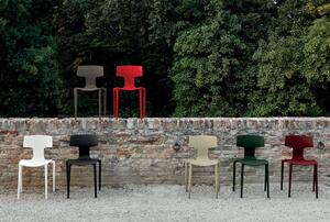 Colos Split műanyag kerti szék sötétzöld