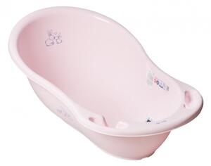 Tega Baby 86 cm leereszthetős babakád - Little Bunnies light pink