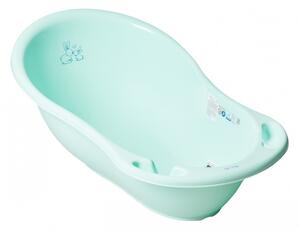 Tega Baby 86 cm leereszthetős babakád - Little Bunnies light green