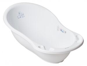 Tega Baby 86 cm leereszthetős babakád - Little Bunnies white