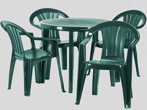Sicilia műanyag kerti szék, kartámaszos