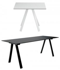 Colos Vu B/Q 90 kültéri asztal fehér 90cm