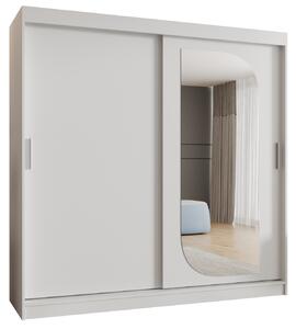 Ruhásszekrény 200 cm Lulu (fehér) . Akció -23%