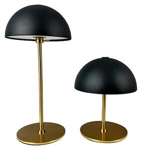 DybergLarsen - Along Mini Portable Asztali Lámpa 2pcs. Black/BrassDybergLarsen - Lampemesteren