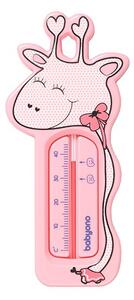 BabyOno Vízhőmérő - rózsaszín zsiráf