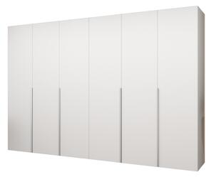 Ruhásszekrény 300 cm Alice 1 (fehér + kasmír)