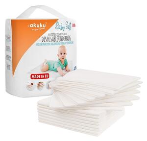 Akuku baby soft eldobható pelenkázó alátét 40*60 cm - 15 db