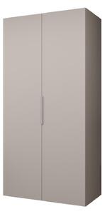Ruhásszekrény 100 cm Mirabella 1 (kasmír + kasmír)