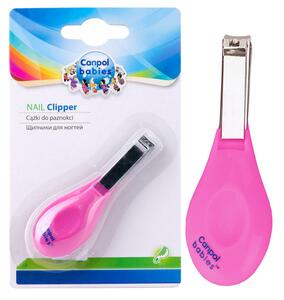 Canpol baba körömvágó csipesz - pink