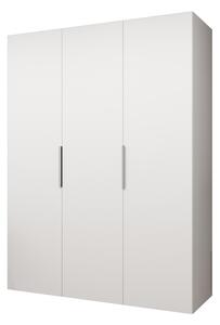 Ruhásszekrény 150 cm Mirabella 1 (fehér + kasmír)