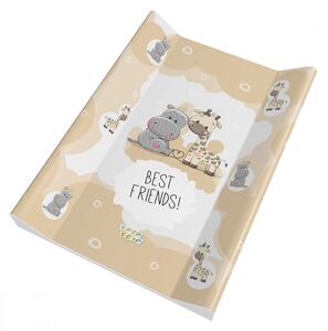 Babastar merev pelenkázó lap 50*70 cm - Best friend&#039;s ! bézs