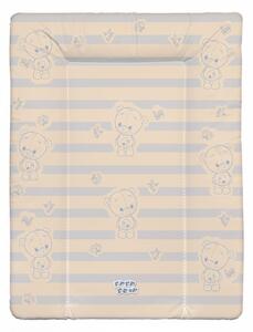 Babastar puha pelenkázó lap 50*70 cm - Levendula apró maci + pillangó