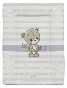 Babastar puha pelenkázó lap 50*70 cm - Levendula maci + pillangó