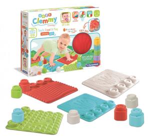 Clementoni Clemmy puha játszószőnyeg és építőkocka szett