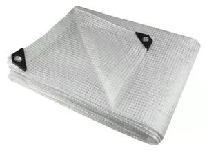 DEDRA Ponyva 2 x 3 m, 100g/m2 átlátszó, megerősített