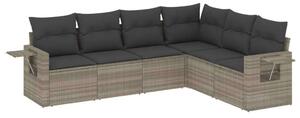 VidaXL Polyrattan Kerti Ülőgarnitúra - 6 részes