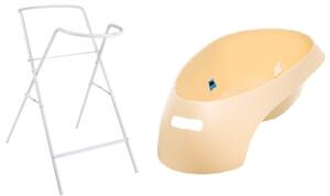 Tega Baby TEGGI 83 cm babakád hőmérővel + kádállvány - beige