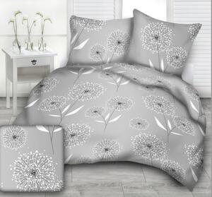 Pitypang Feher krepp ágyneműhuzatTiaHome - 1x Párna 90x70cm, 1x Paplan 140x200cm