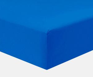 Jersey kék lepedő TiaHome - 200x200cm