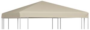 Bézs pavilon tetőponyva 310 g/m² 3 x 3 m