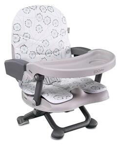 Lorelli Ego Plus székre szerelhető székmagasító - White Fluff PU Leather