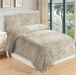 Dolce krém mikroplüss lapok 200x140cm+90x70cm TiaHome