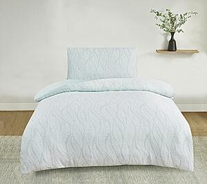 Harmony damaszt jacquard lapok világoszöld 200x140cm+90x70cm TiaHome