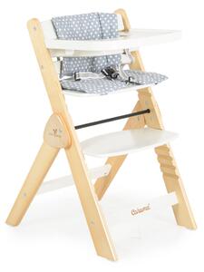 Cangaroo Caramel fa etetőszék - Fehér