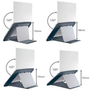 Laptop állvány, LEITZ Ergo Cosy, bársonyszürke (E64260089)