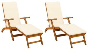VidaXL Függőágy és összecsukható napozóágy 2 pcs 55 x 146 x 91 cm