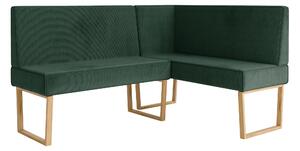 Sarokpad Malibu 130x170 (sötétzöld) (J). Akció -24%