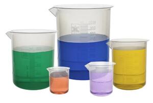 Polipropilén mérőpohár, 4db-os készlet (25/50/100/250ml)