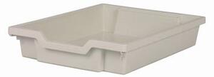 Gratnells Standard Shallow F1 tálca, világosszürke, 427x312x75mm
