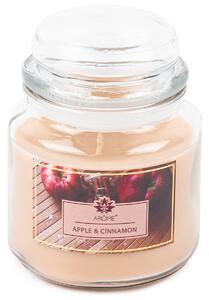Arome nagy illatgyertya üvegpohárban, Apple and Cinnamon, 424 g