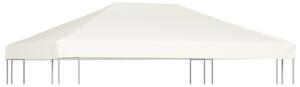 Krémfehér pavilon tetőponyva 310 g/m², 4 x 3 m