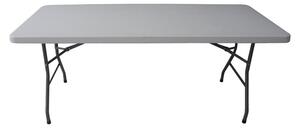 Masa extensibila de gradina, Preventa, Alb, 180x74x74 cm