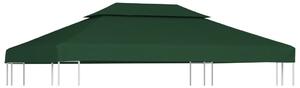 Zöld csere pavilon ponyvatető 310 g / m² 3 x 4 m