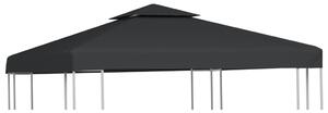 Sötétszürke csere pavilon ponyvatető 310 g/m² 3 x 3 m