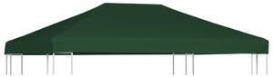Zöld pavilon tetőponyva 310 g/m², 4 x 3 m