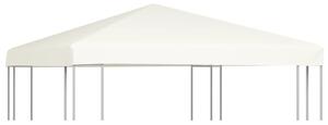 Krémfehér pavilon tetőponyva 310 g/m², 3 x 3 m