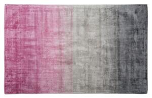 Szürke és rózsaszín szőnyeg 140 x 200 cm ERCIS