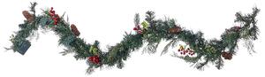 Zöld karácsonyi füzér égősorral 180 cm ELBRUS