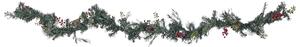 Zöld karácsonyi füzér égősorral 270 cm ELBRUS
