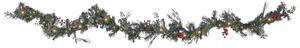 Zöld karácsonyi füzér égősorral 270 cm ELBRUS