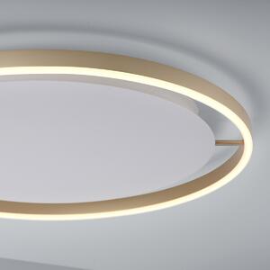 Mennyezeti lámpa sárgaréz 58,8 cm LED-del, 3 fokozatban szabályozható - Zlatan