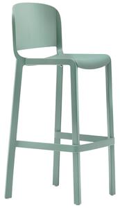 Pedrali Zöld műanyag bárszék Dome 263 76,5 cm