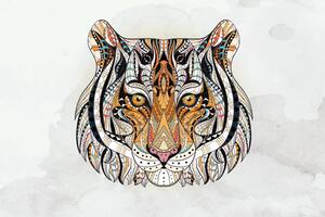 Tapéta a tigris modern változata